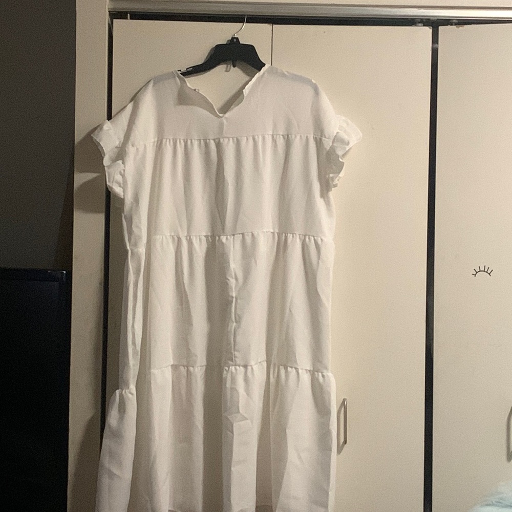 Pretty white baby doll dress